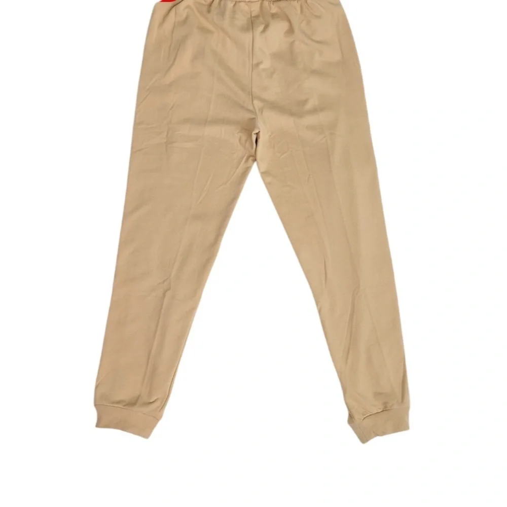 Kappa Authentic Men SweatPants Beige Lt Sand-Red